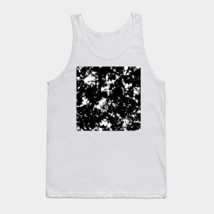 Black marble - Tie-Dye Shibori Texture Tank Top